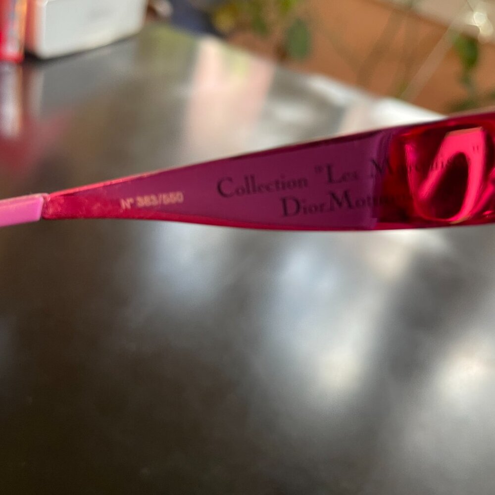 Christian Dior Cat Eyes Pink and Orange Meow! - Picture 10 of 11